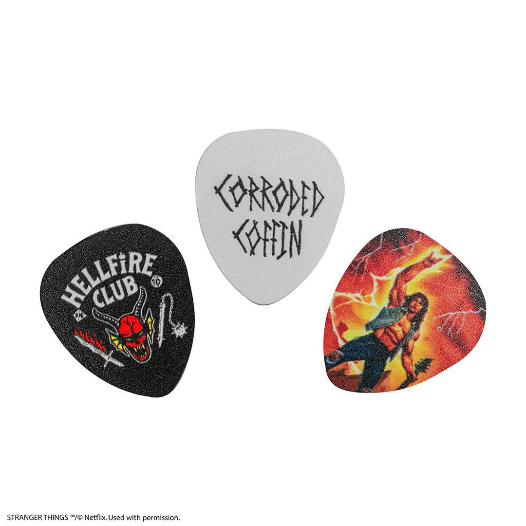 Stranger Things Guitar picks necklace Eddie Munson