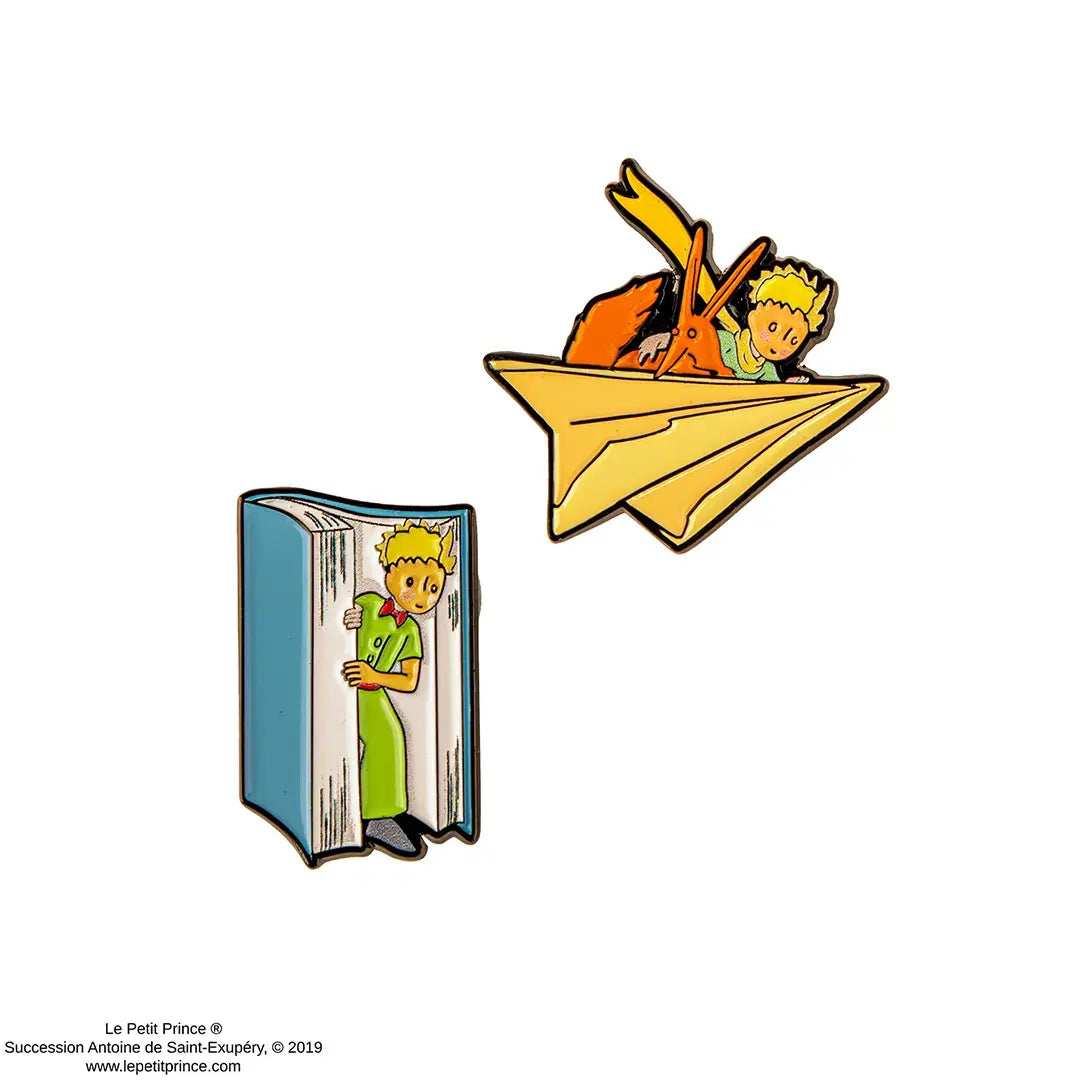 The Little Prince Set of 2 pins Enchanted Storybook - Olleke Wizarding Shop Amsterdam