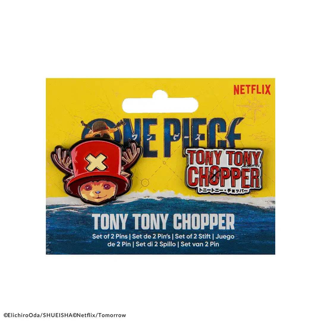 One Piece Tony Tony Chopper 2-Pin Set - Olleke Wizarding Shop Amsterdam