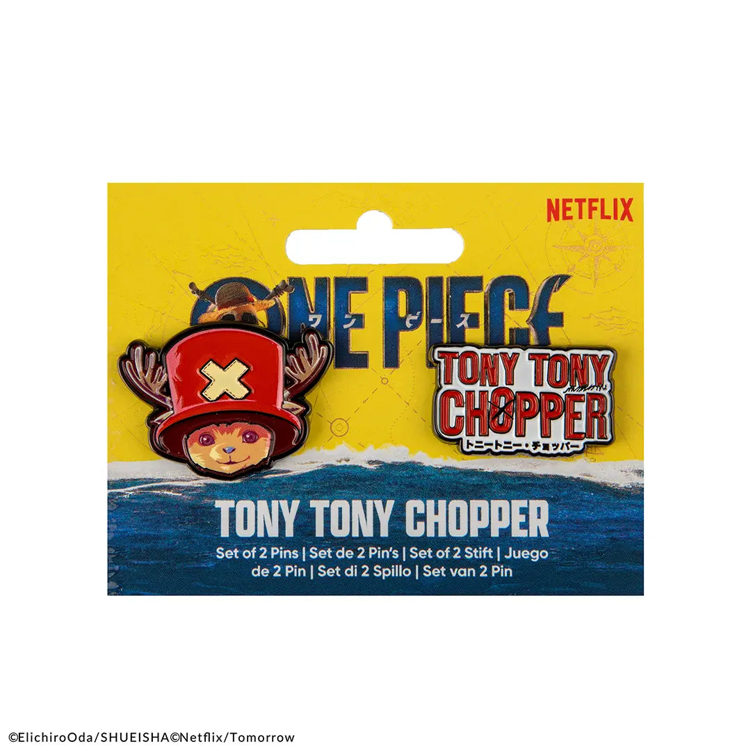 One Piece Tony Tony Chopper 2-Pin Set - Olleke Wizarding Shop Amsterdam
