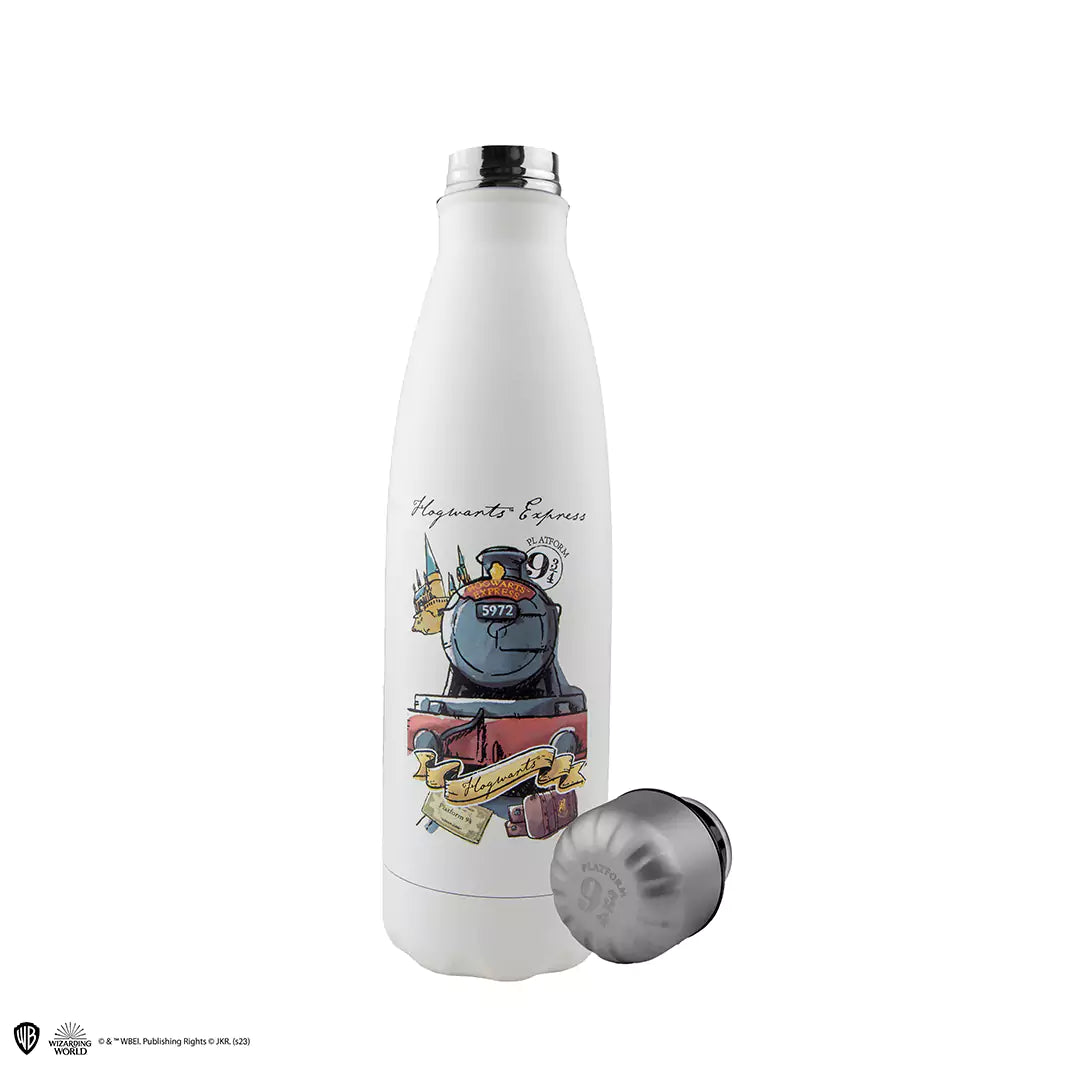 Harry Potter Journey to Hogwarts Insulated Water Bottle - Olleke Wizarding Shop Amsterdam