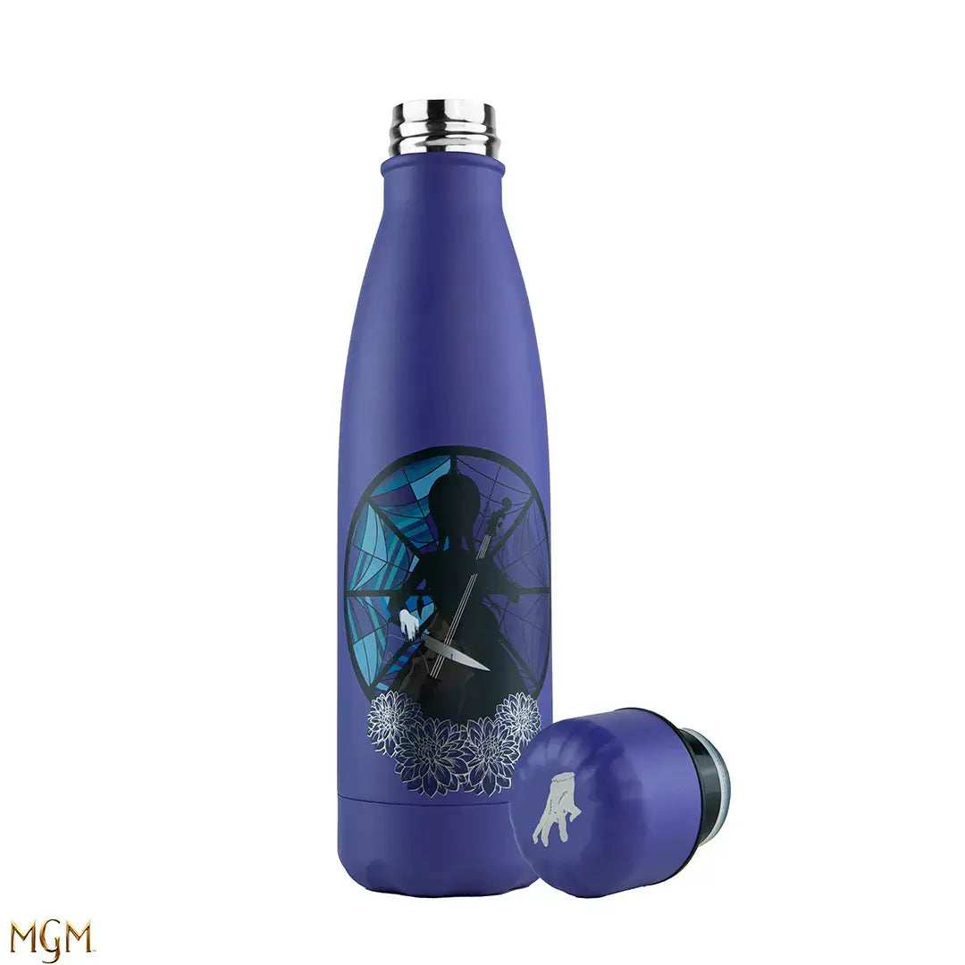 Wednesday water bottle Wednesday and cello - Olleke Wizarding Shop Amsterdam
