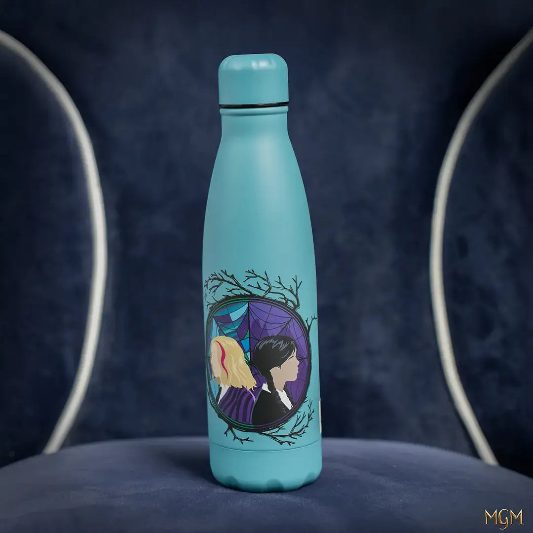 Wednesday water bottle Wednesday & Enid - Olleke Wizarding Shop Amsterdam