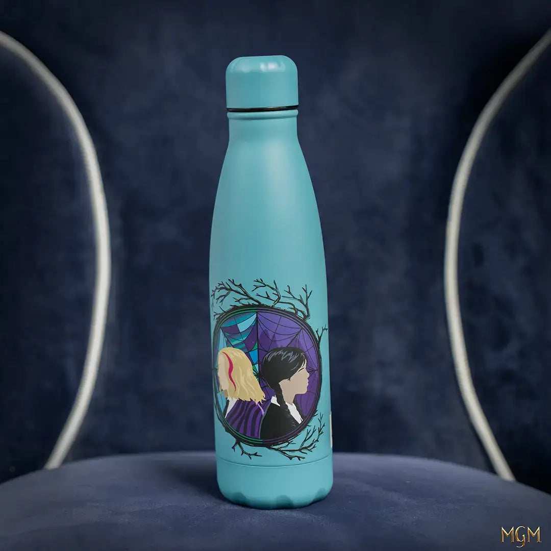 Wednesday water bottle Wednesday & Enid - Olleke Wizarding Shop Amsterdam