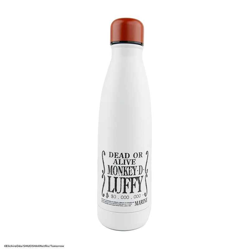 One Piece Wanted Luffy Insulated Water Bottle