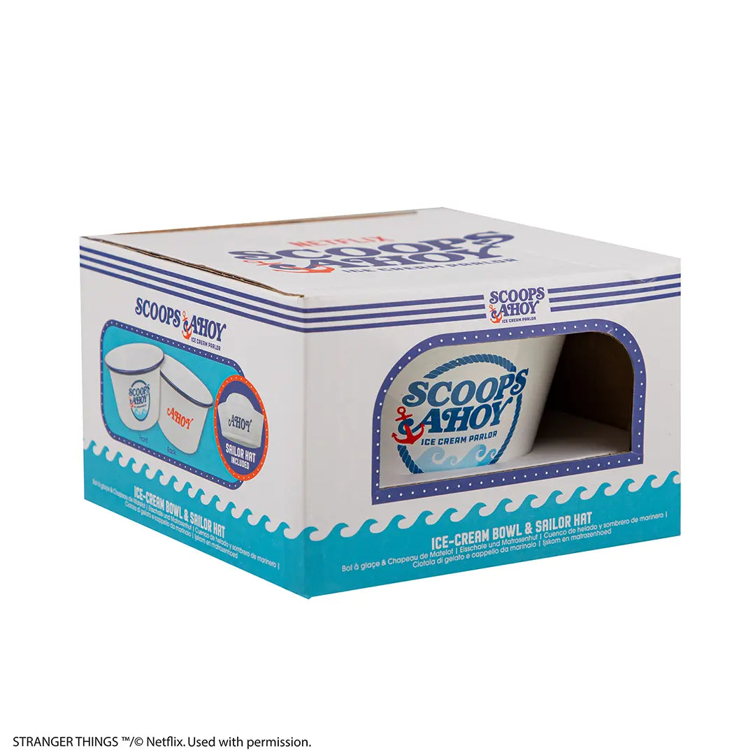 Stranger Things Ice cream bowl Scoops Ahoy