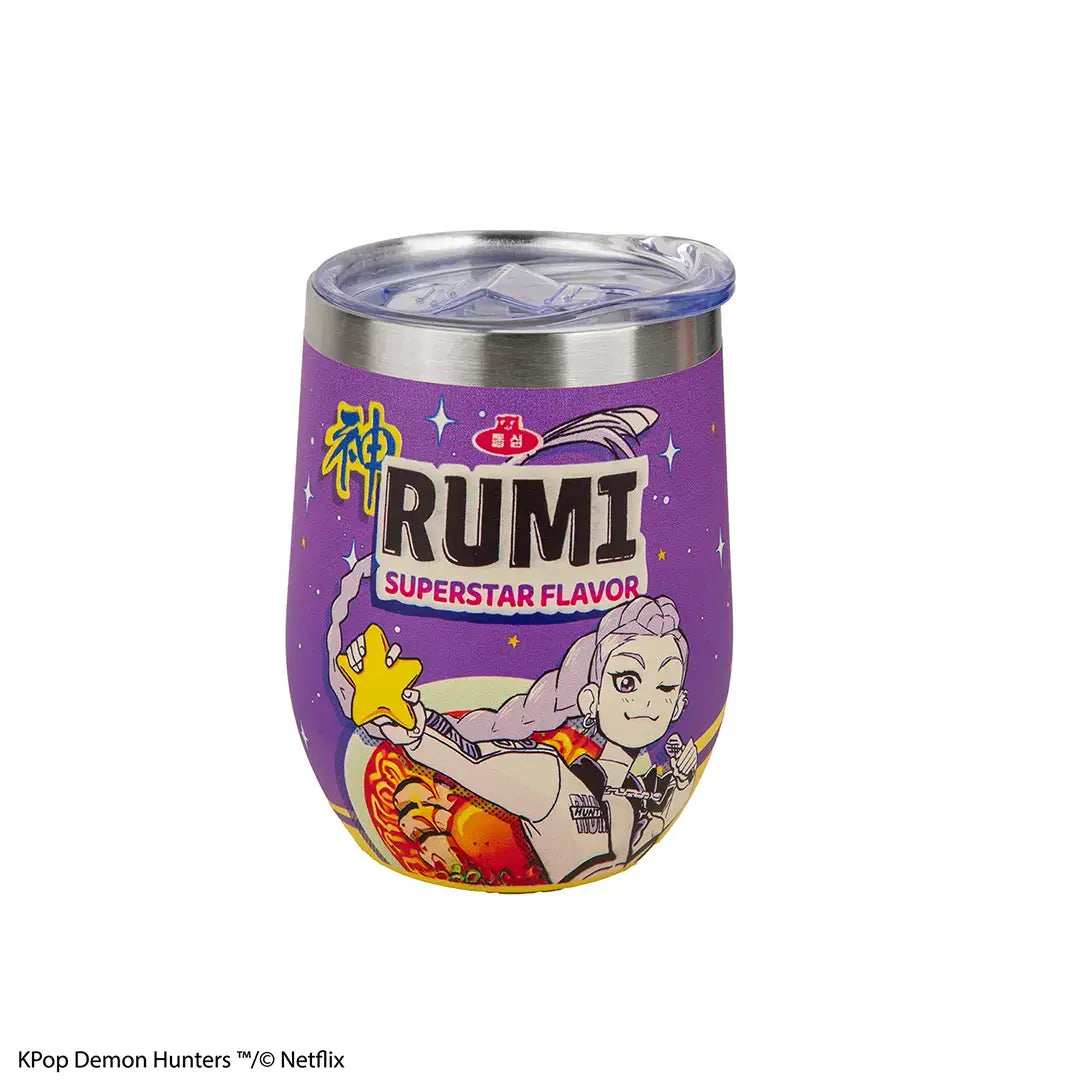 KPop Demon Hunters Insulated Travel Mug - Rumi Superstar Flavor - Olleke Wizarding Shop Amsterdam