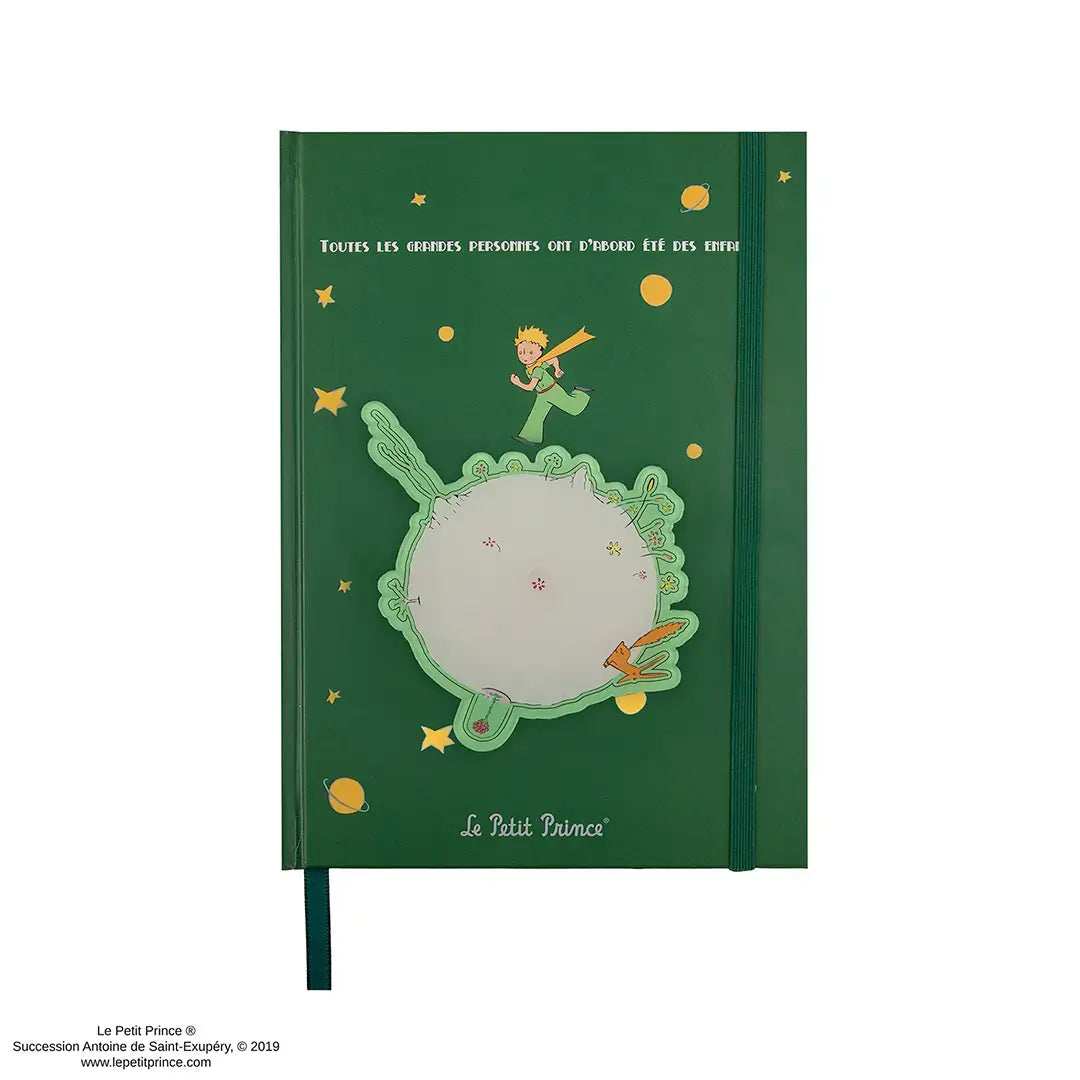 The Little Prince Spinning Asteroid B-612 Notebook - Olleke Wizarding Shop Amsterdam