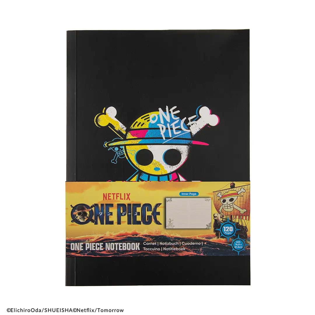 One Piece Soft cover notebook logo - Olleke Wizarding Shop Amsterdam