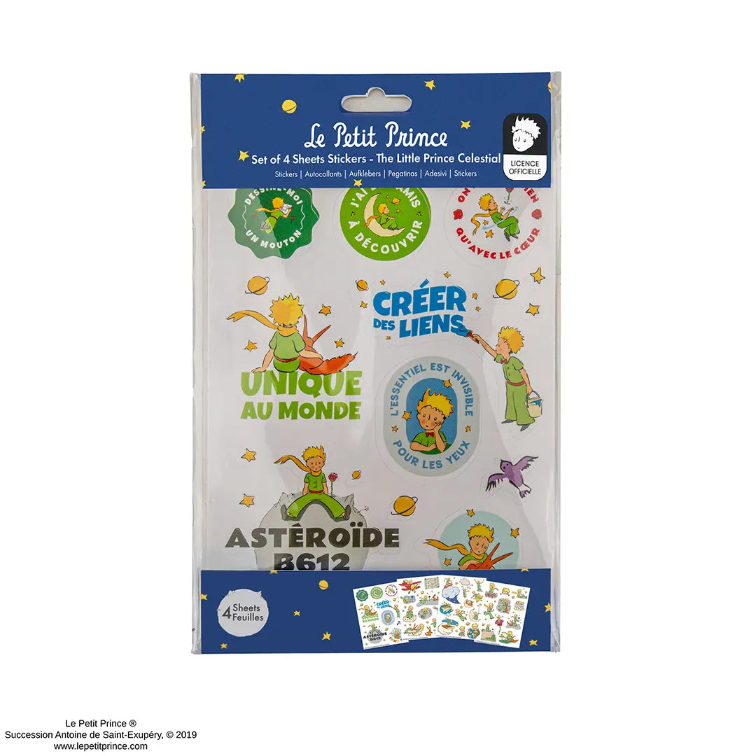 The Little Prince Celestial Set of 4 Sheets - Olleke Wizarding Shop Amsterdam