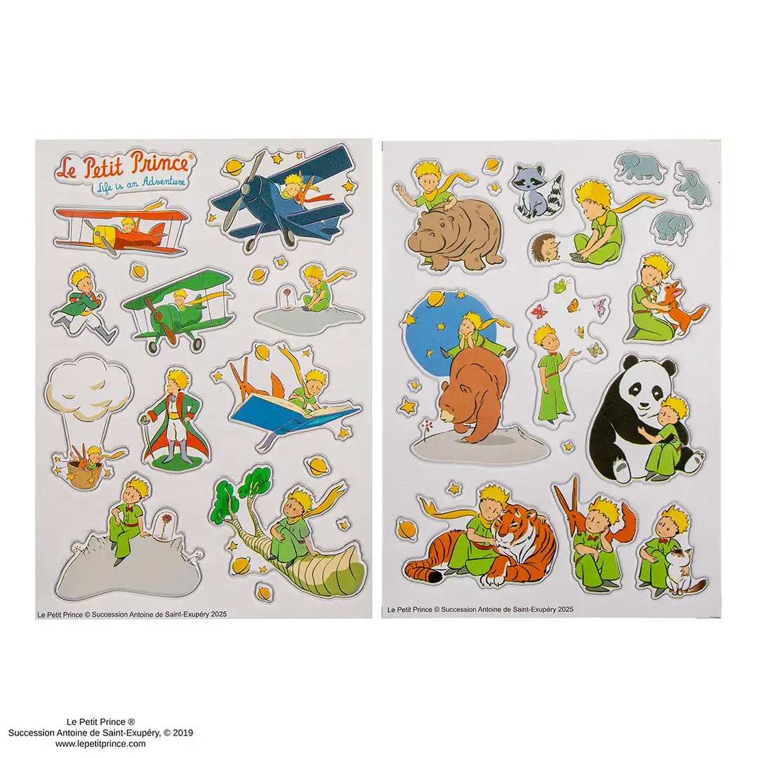 The Little Prince Puffy Stickers - Olleke Wizarding Shop Amsterdam