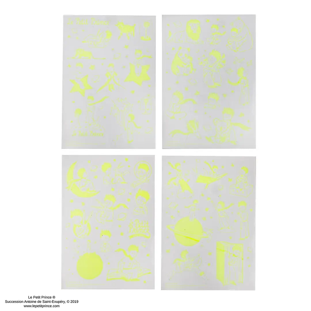 The Little Prince Glow in the dark Stickers, Olleke Wizarding Shop Amsterdam
