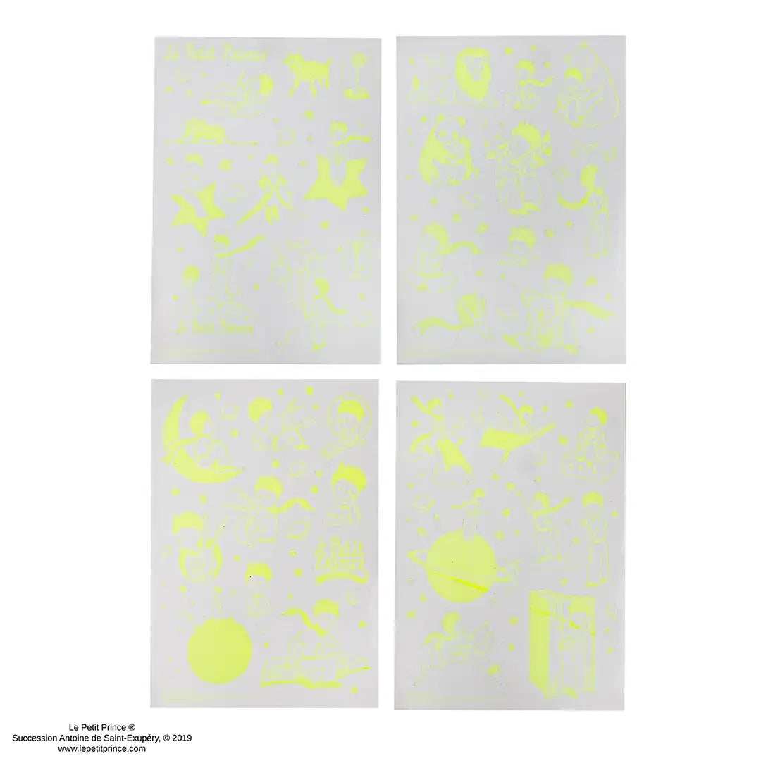 The Little Prince Glow in the dark Stickers, Olleke Wizarding Shop Amsterdam