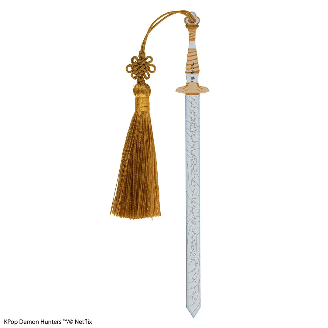 KPop Demon Hunters Metal Bookmark - Rumi’s Saingeom - Olleke Wizarding Shop Amsterdam