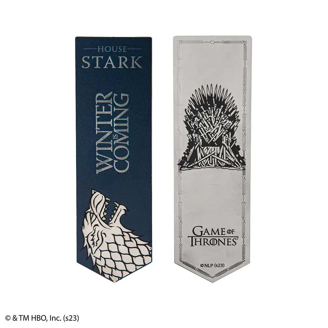 Game of Thrones Metal bookmark - Stark - Olleke Wizarding Shop Amsterdam