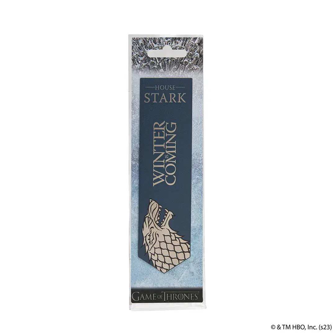 Game of Thrones Metal bookmark - Stark - Olleke Wizarding Shop Amsterdam
