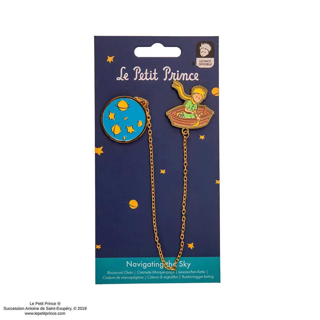 The Little Prince Navigating the Sky bookmark - Olleke Wizarding Shop Amsterdam