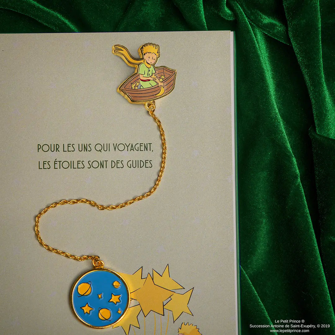 The Little Prince Navigating the Sky bookmark - Olleke Wizarding Shop Amsterdam