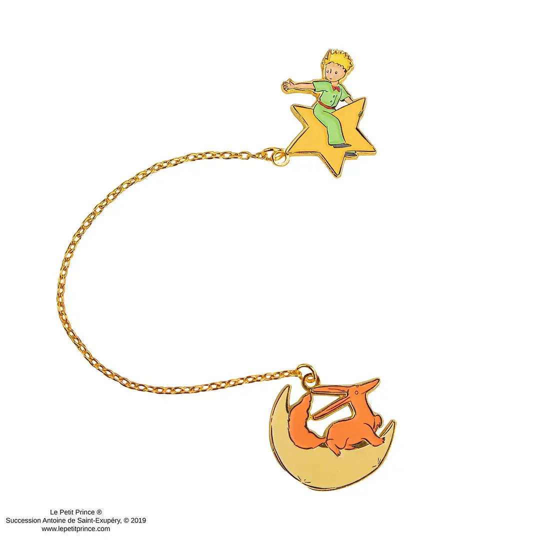 The Little Prince The Fox & The Prince skull Chain bookmark - Olleke Wizarding Shop Amsterdam