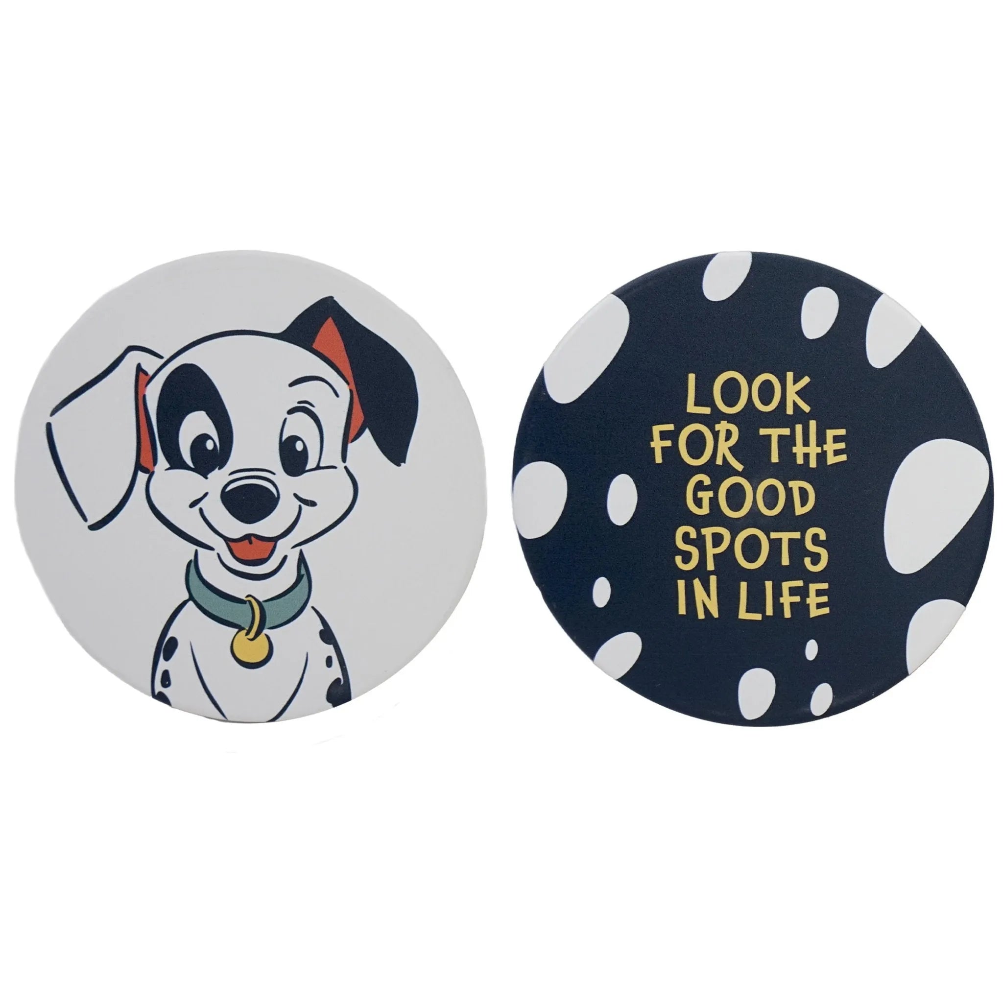 101 Dalmatians Coasters Set of 2 Ceramic Coasters - Olleke Wizarding Shop Amsterdam