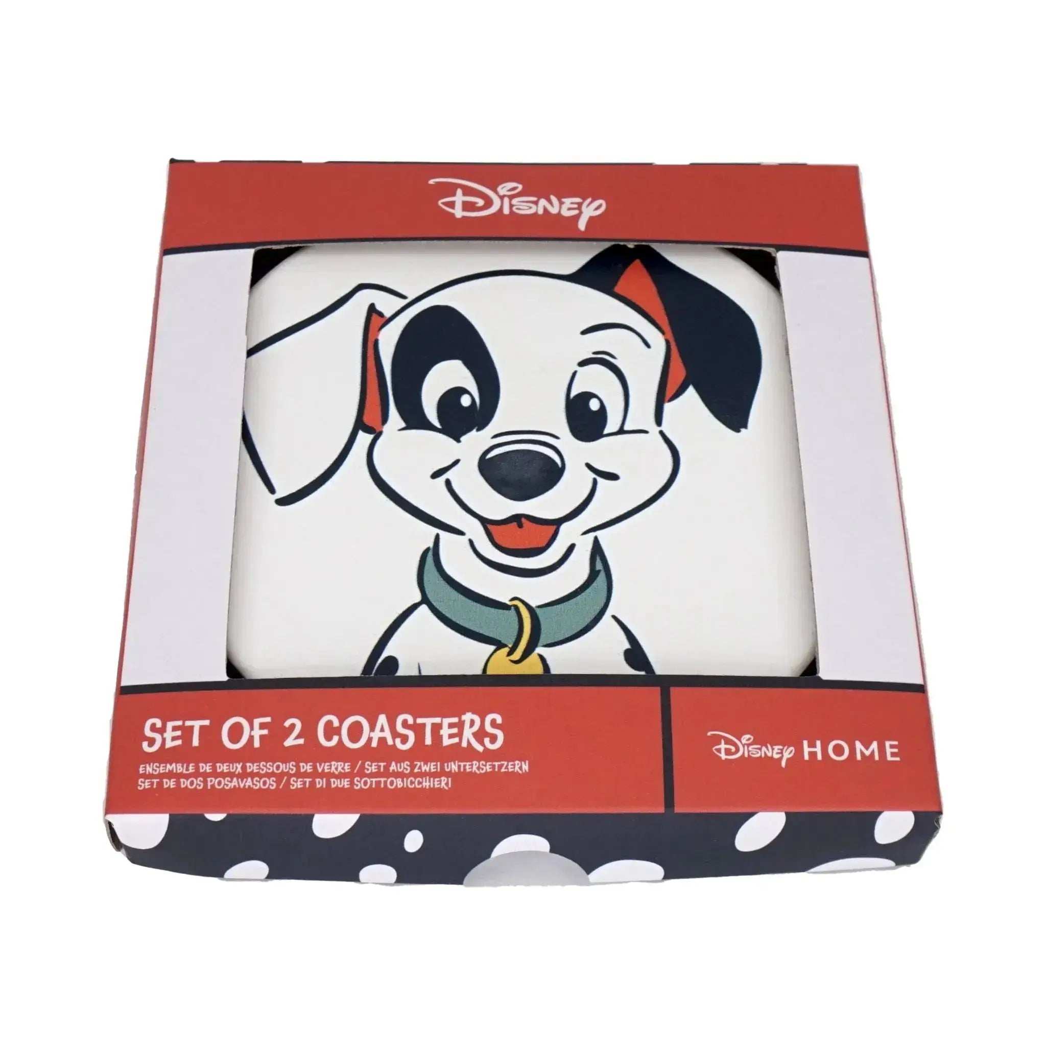 101 Dalmatians Coasters Set of 2 Ceramic Coasters - Olleke Wizarding Shop Amsterdam