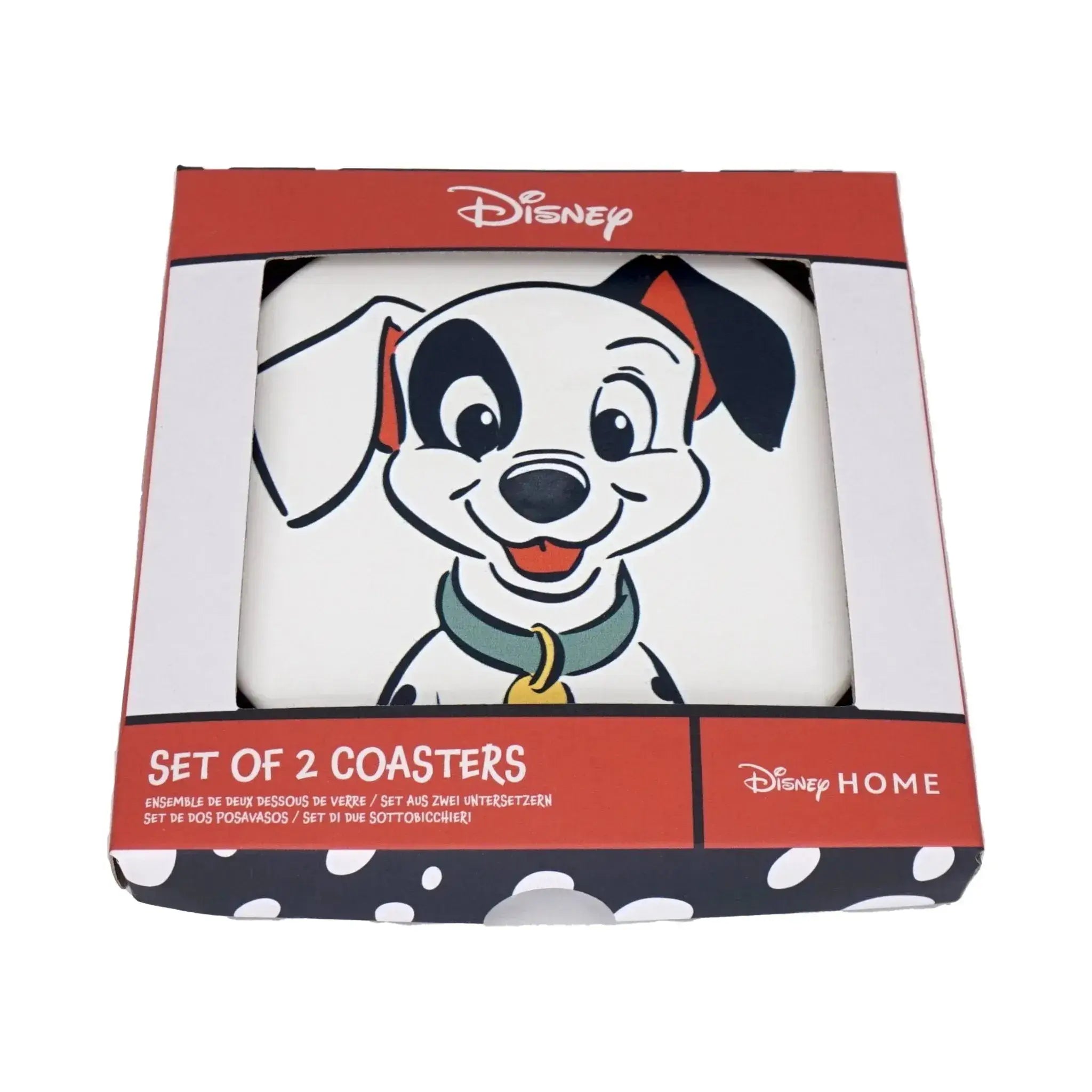 101 Dalmatians Coasters Set of 2 Ceramic Coasters - Olleke Wizarding Shop Amsterdam