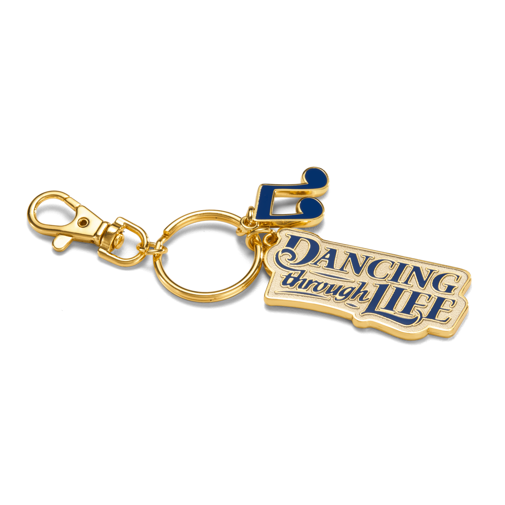 Dancing Through Life Keychain