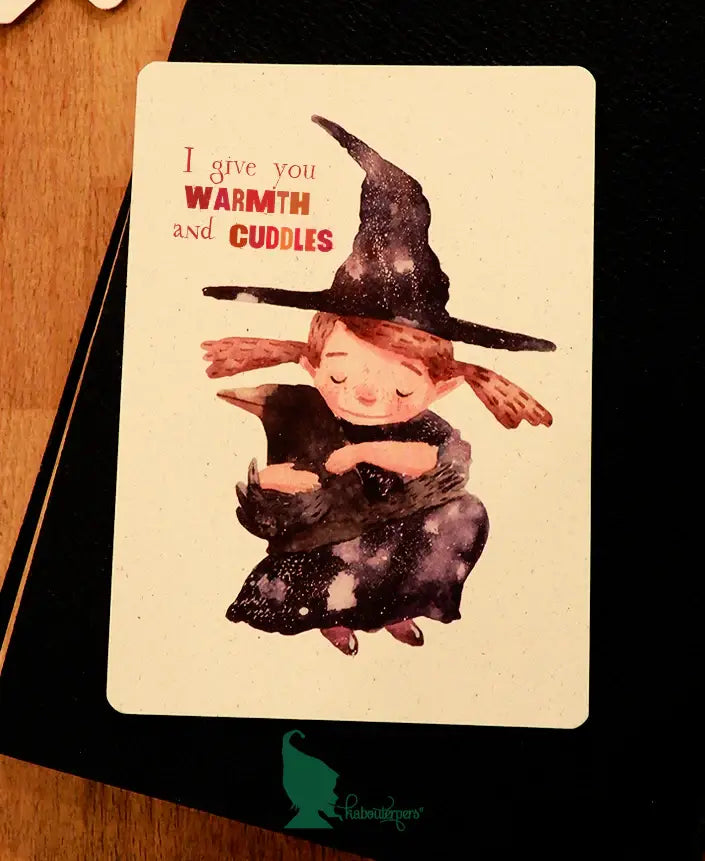 I give you warmth and cuddles - Olleke Wizarding Shop Amsterdam