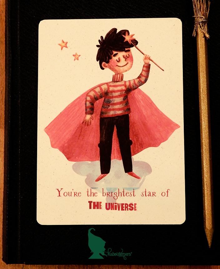 You're the brightest star of the universe - Olleke Wizarding Shop Amsterdam