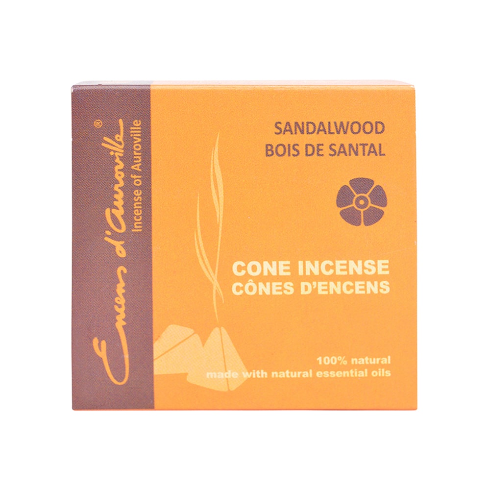 Sandalwood 10 Cone Incense - Olleke Wizarding Shop Amsterdam
