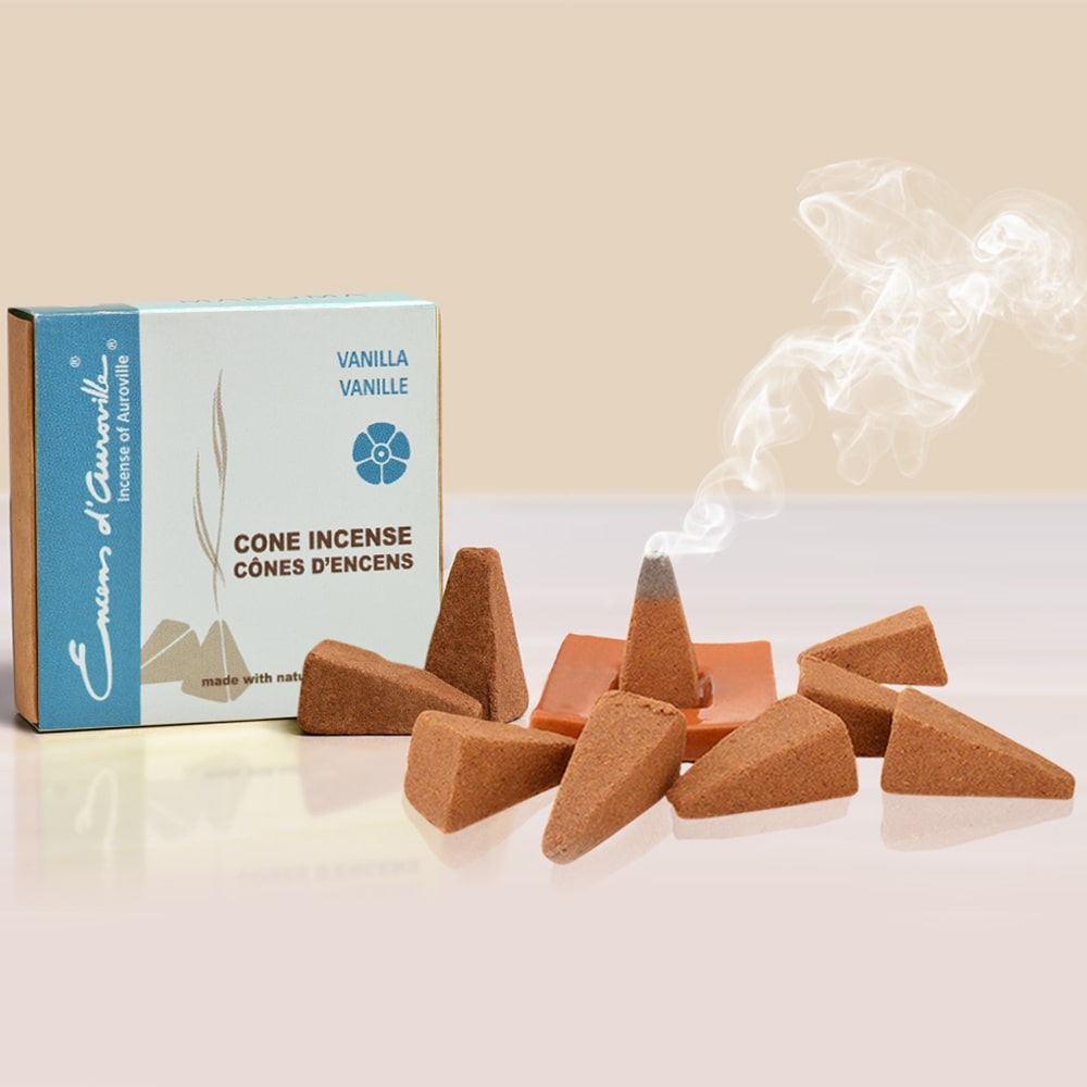 Vanilla 10 Cone Incense - Olleke Wizarding Shop Amsterdam