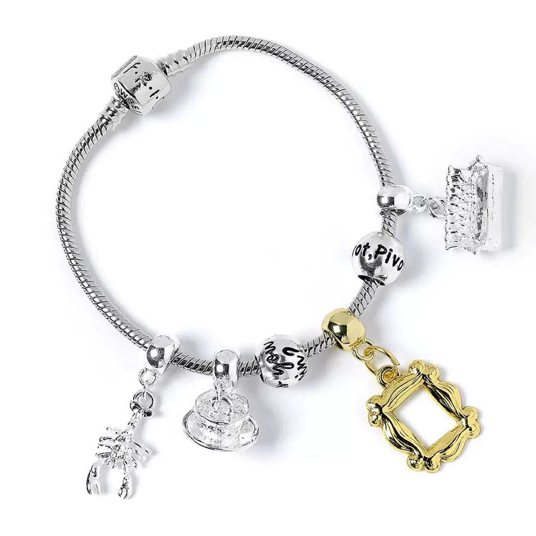 Friends Charm Bracelet including 4 charms