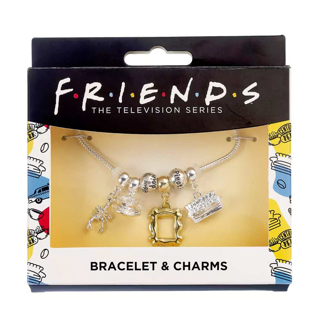 Friends Charm Bracelet including 4 charms