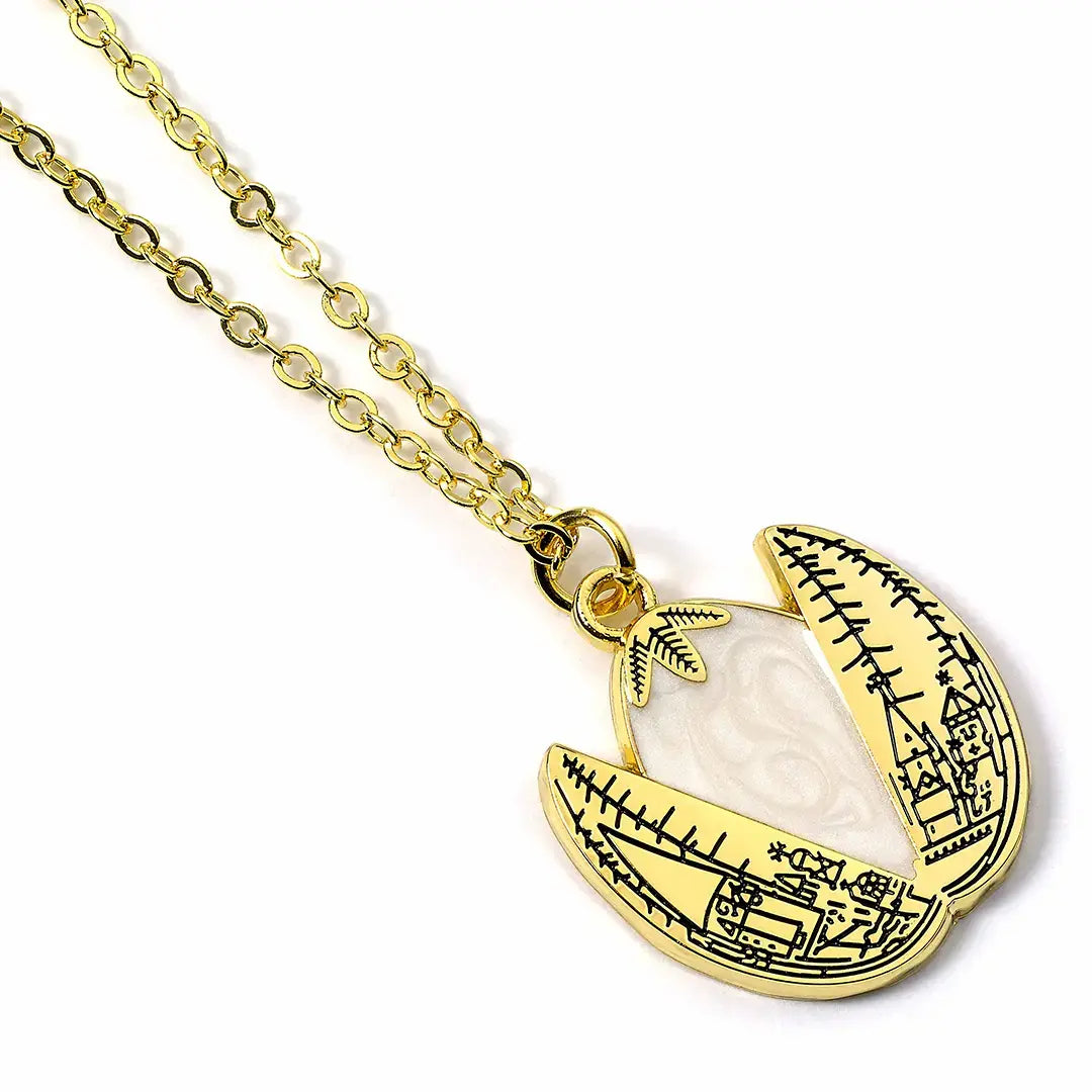 Harry Potter Golden egg necklace and tin box - Olleke Wizarding Shop Amsterdam