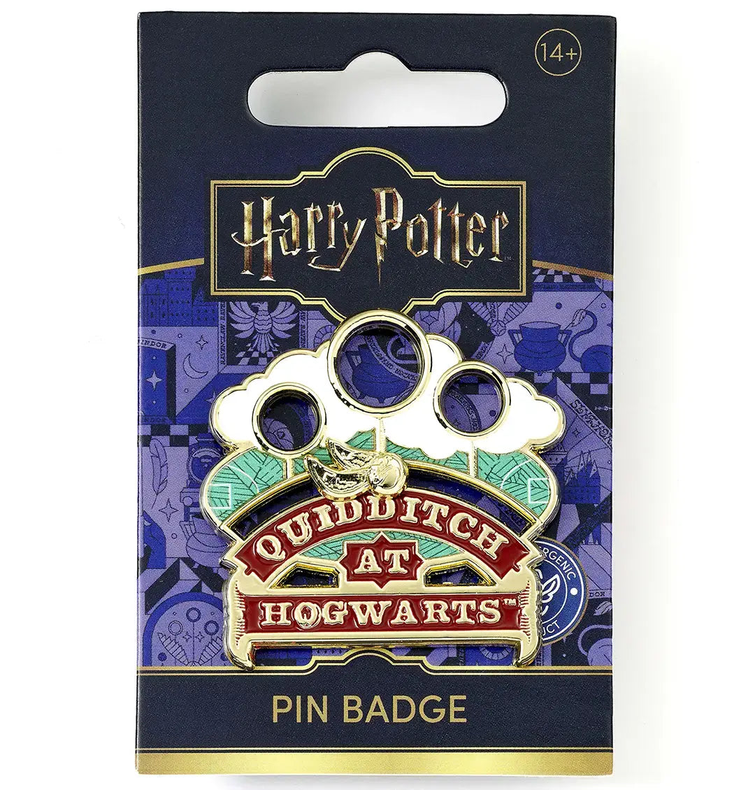 Harry Potter Quidditch Golden Snitch Pin Badge - Olleke Wizarding Shop Amsterdam