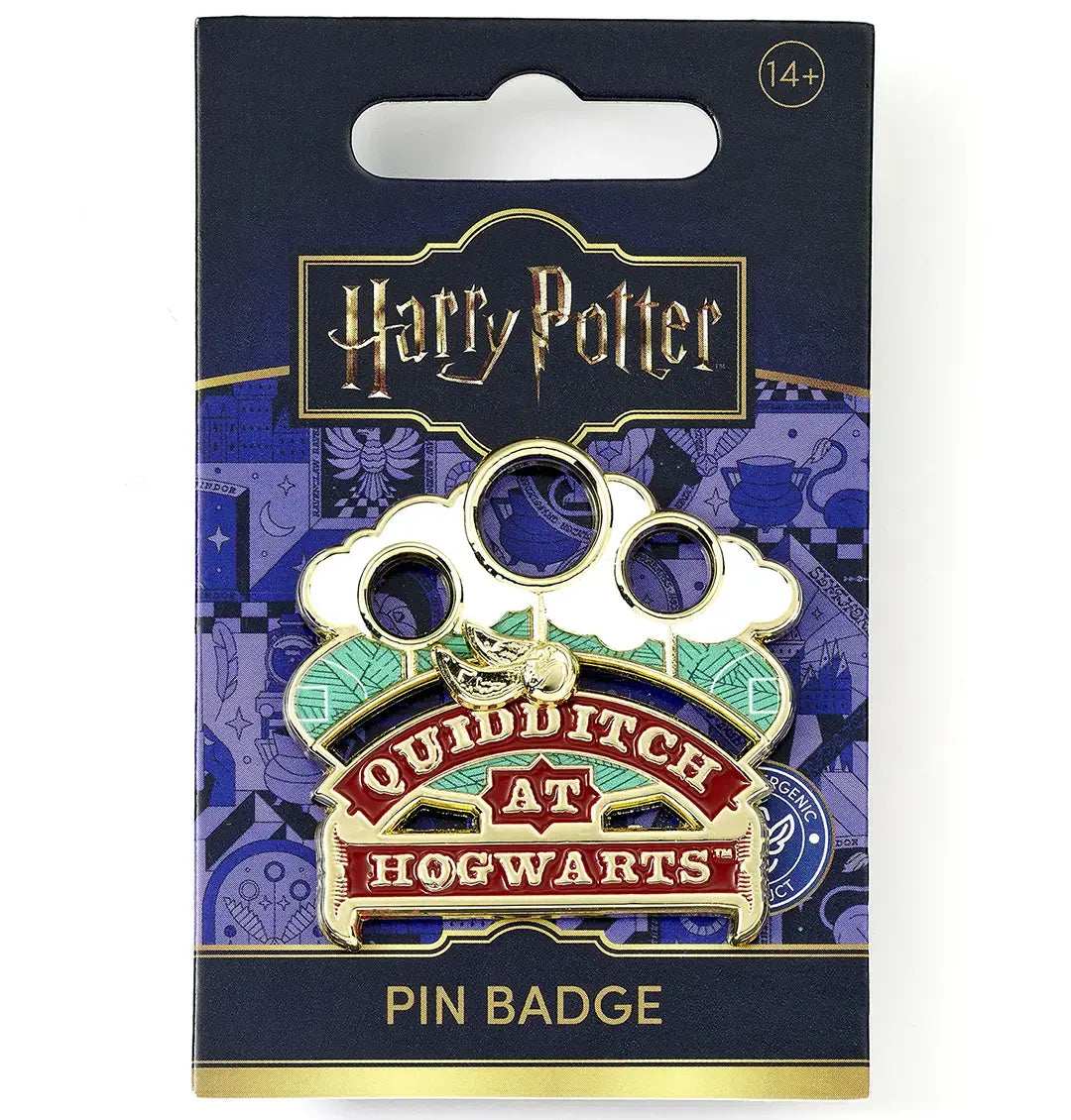 Harry Potter Quidditch Golden Snitch Pin Badge - Olleke Wizarding Shop Amsterdam