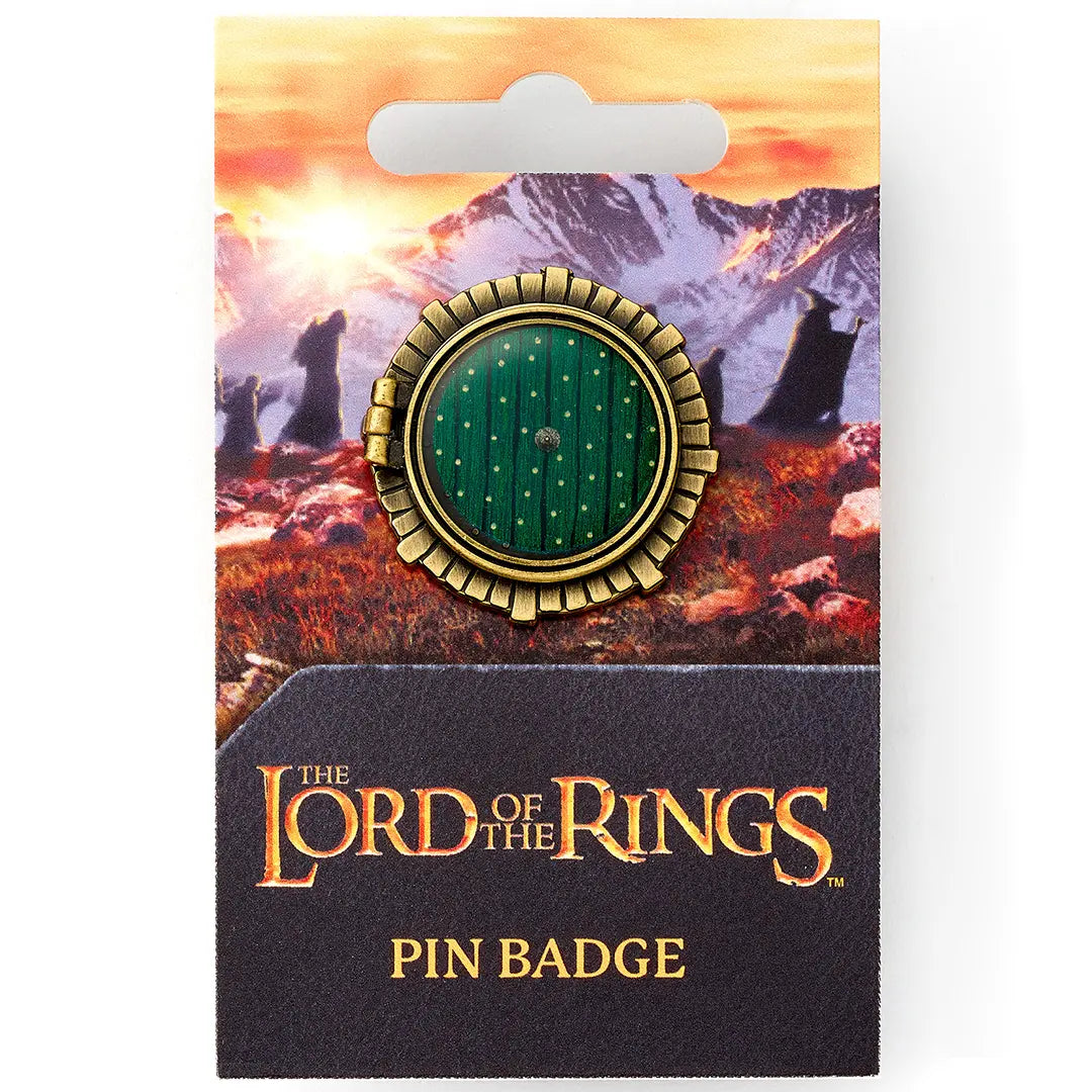 The Lord of the Rings Pinbadge Hobbit Door - Olleke Wizarding Shop Amsterdam