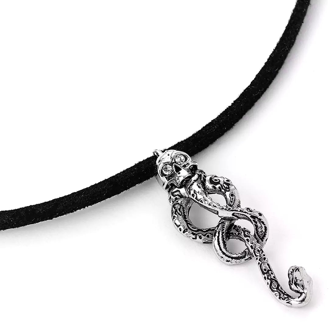 Harry Potter Dark Mark Tattoo Choker Necklace - Olleke Wizarding Shop Amsterdam
