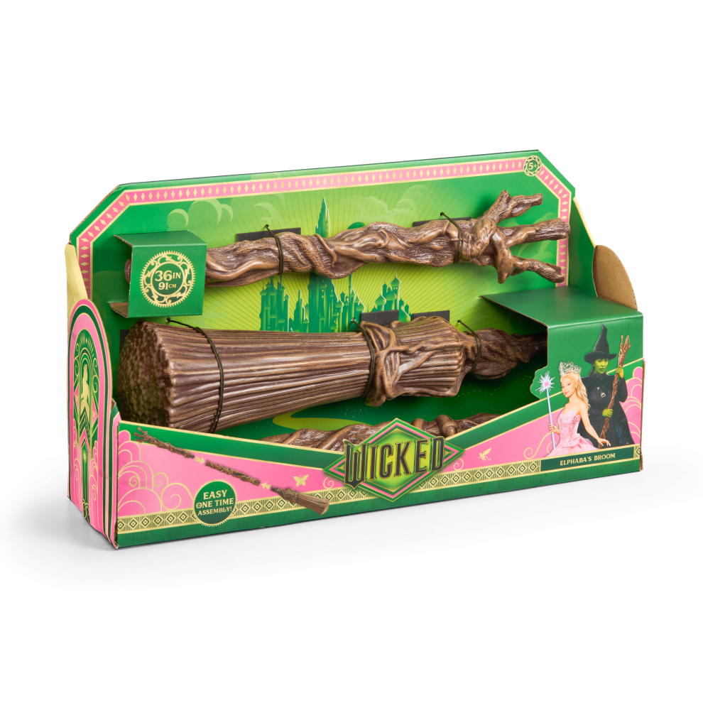 Wicked Elphaba’s Broom - Olleke Wizarding Shop Amsterdam