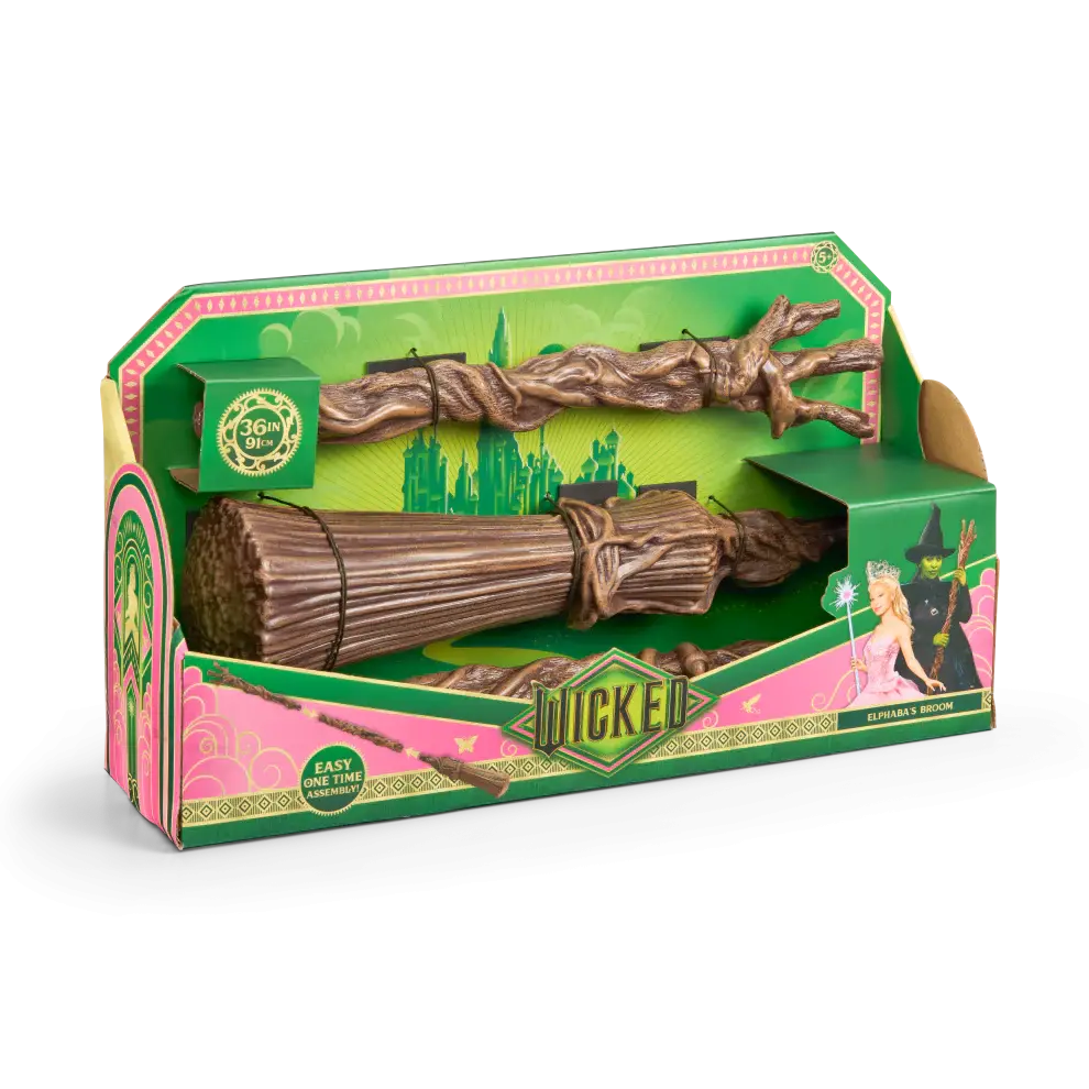Wicked Elphaba’s Broom - Olleke Wizarding Shop Amsterdam