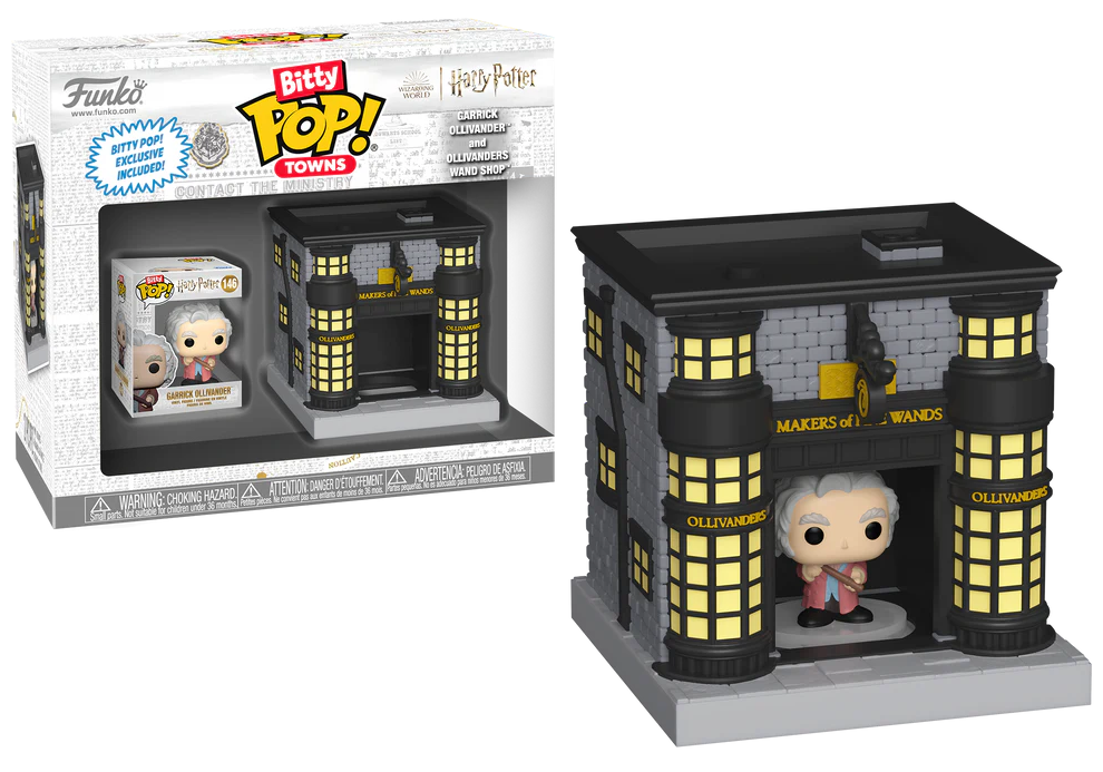 Funko Bitty POP! Town Harry Potter Ollivander and shop - Olleke Wizarding Shop Amsterdam