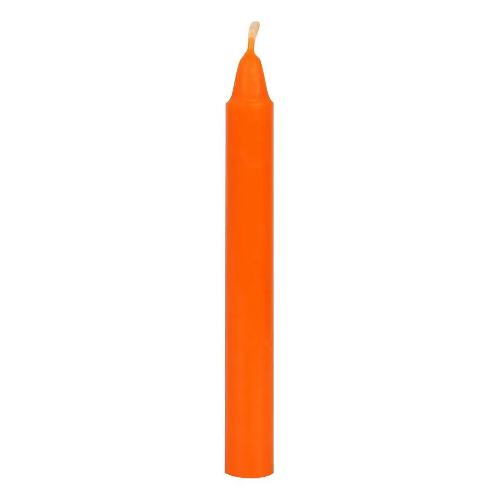 Spell Candles Orange 'Confidence' - Olleke Wizarding Shop Amsterdam