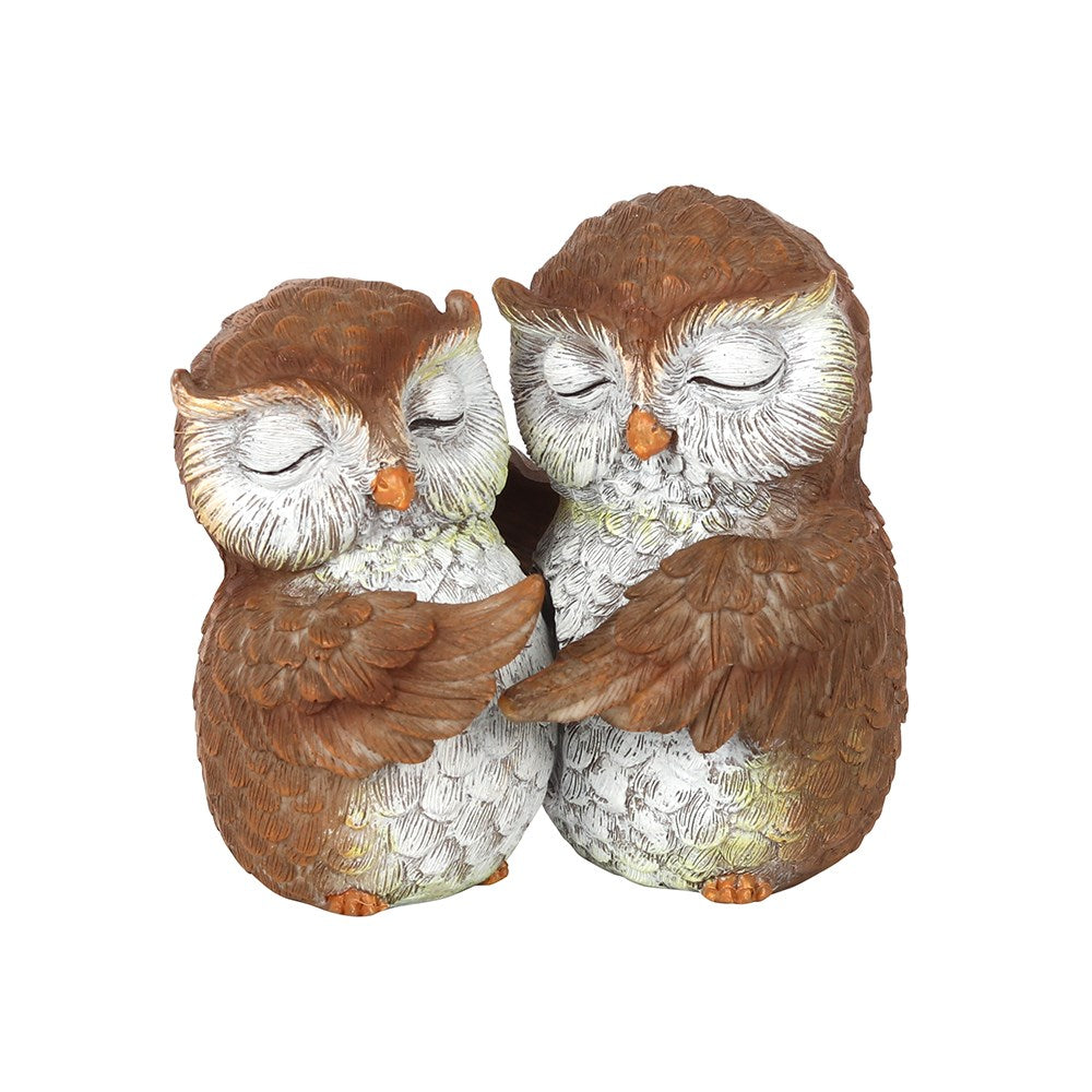Birds of a Feather Owl Couple Ornament - Olleke Wizarding Shop Amsterdam