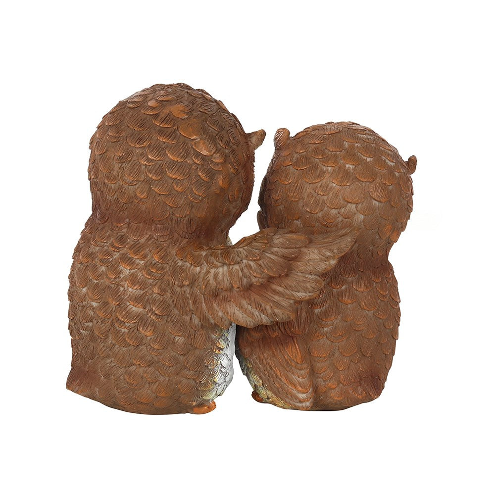 Birds of a Feather Owl Couple Ornament - Olleke Wizarding Shop Amsterdam