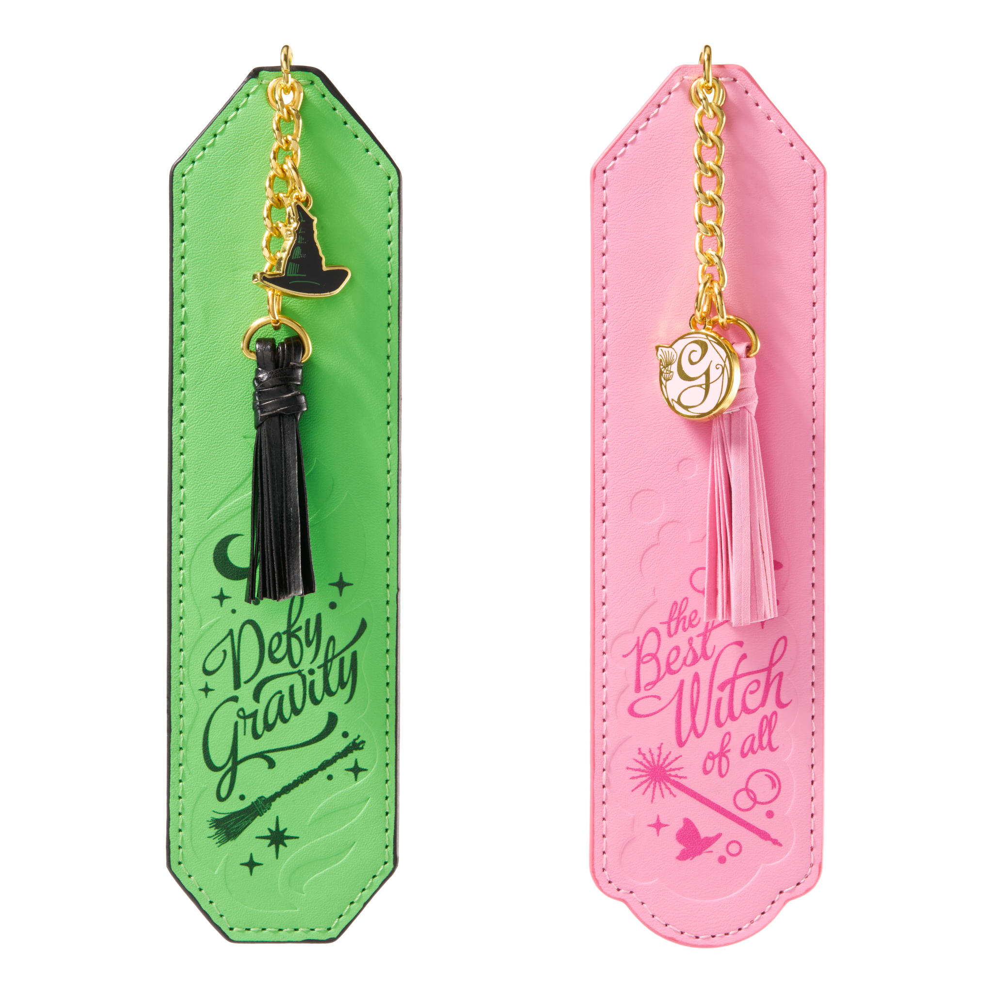 Wicked Glinda & Elphaba Bookmark Set - Olleke Wizarding Shop Amsterdam