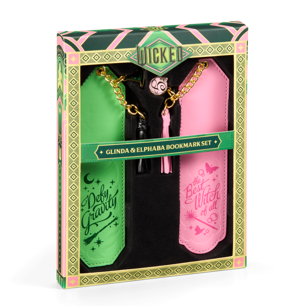Wicked Glinda & Elphaba Bookmark Set - Olleke Wizarding Shop Amsterdam