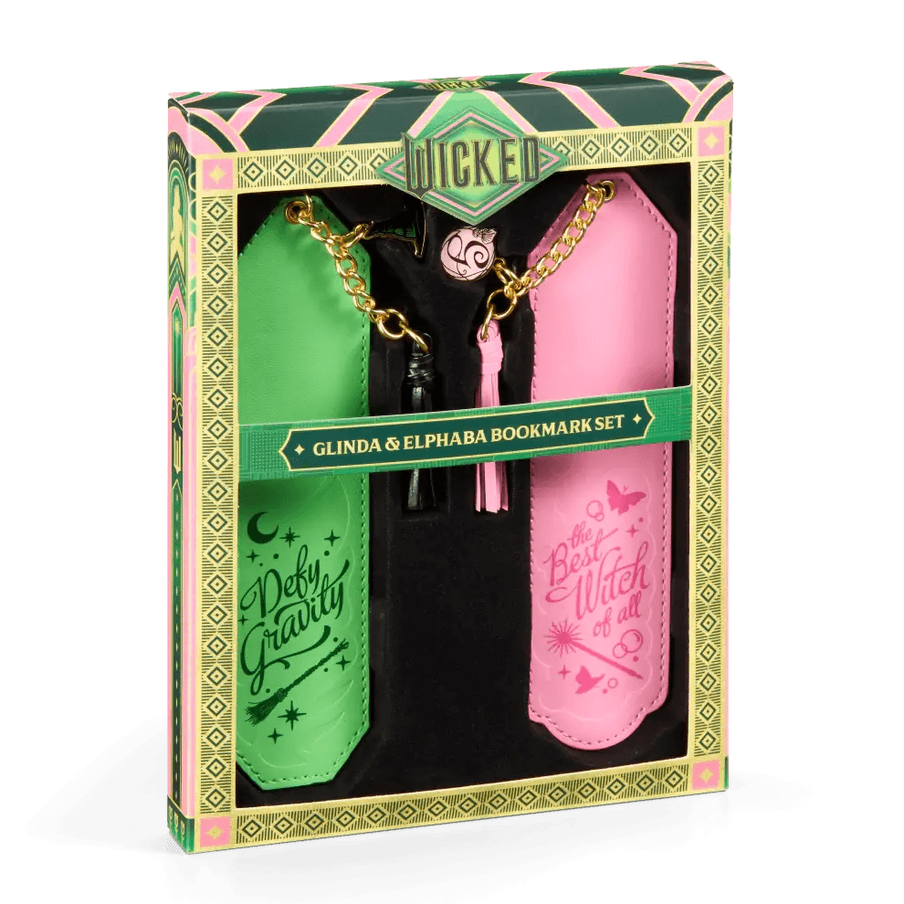 Wicked Glinda & Elphaba Bookmark Set - Olleke Wizarding Shop Amsterdam