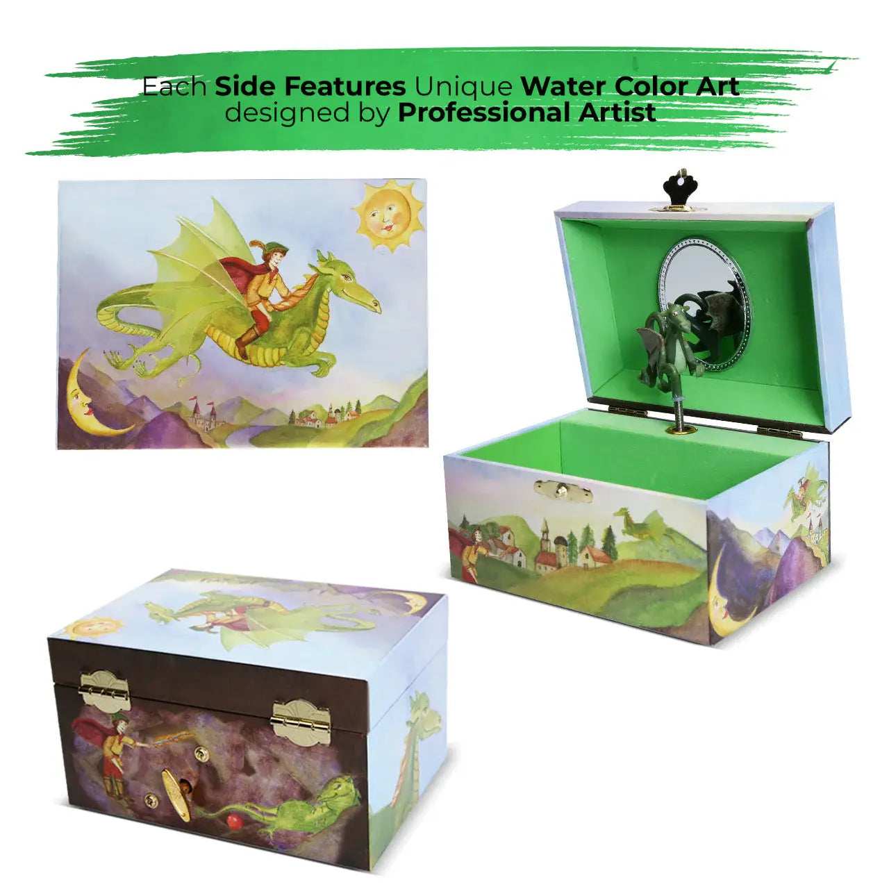 Dragon Jewelry Box - Olleke Wizarding Shop Amsterdam