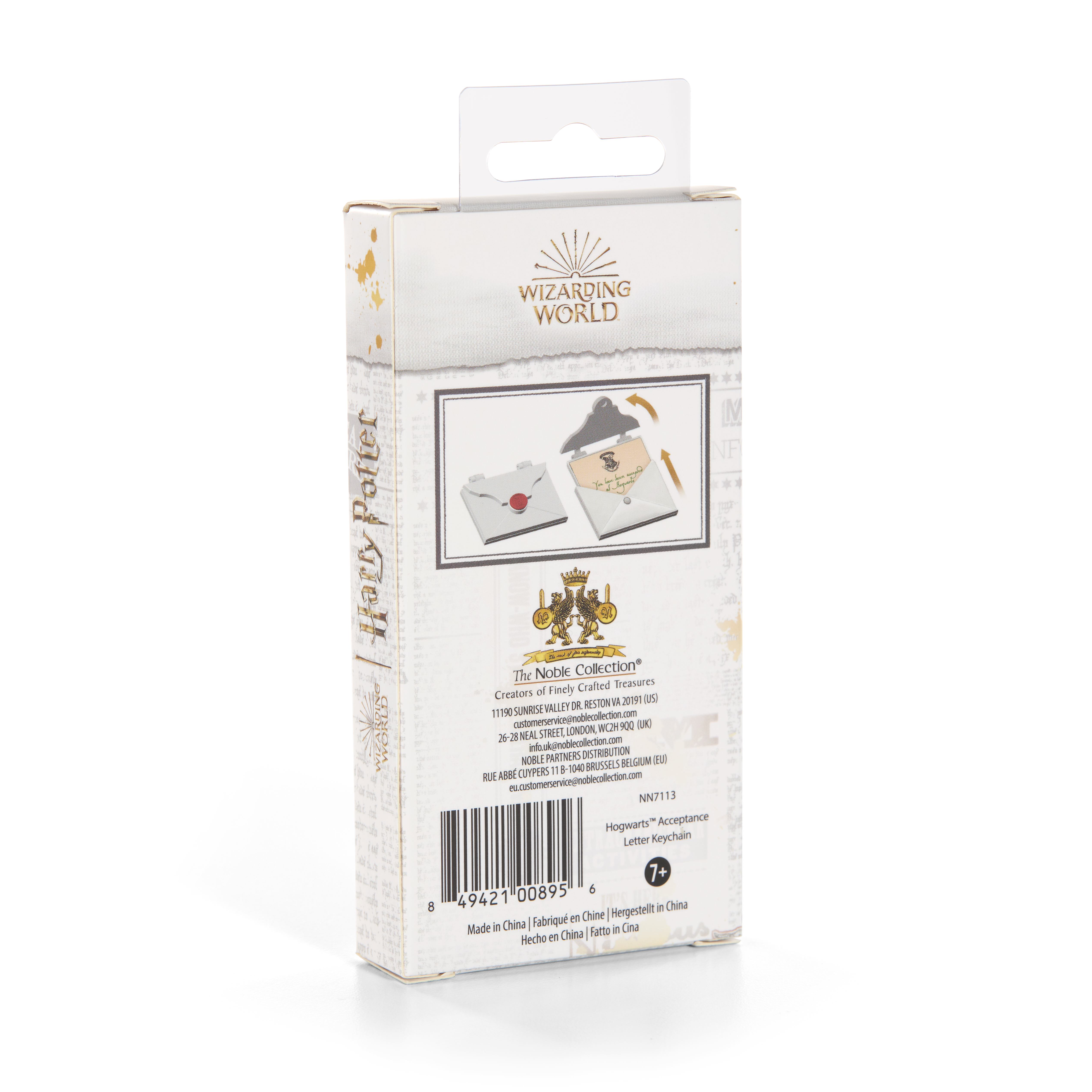 Hogwarts Acceptance Letter Keychain - Olleke Wizarding Shop Amsterdam