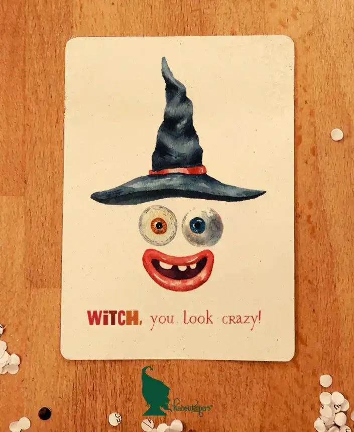 Witch, you look crazy! - Olleke Wizarding Shop Amsterdam